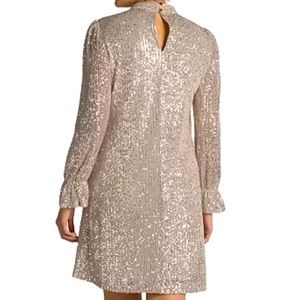 Julia Jordan mock neck sheath dress